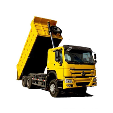 Indon Howo Kingpin colgando cubo de basura Freightliner 8x4 camión